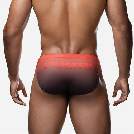 PUMP! Nightfall swim brief red/black