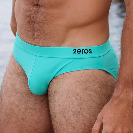 2eros V10 Encore Swim Brief - Neon Mint