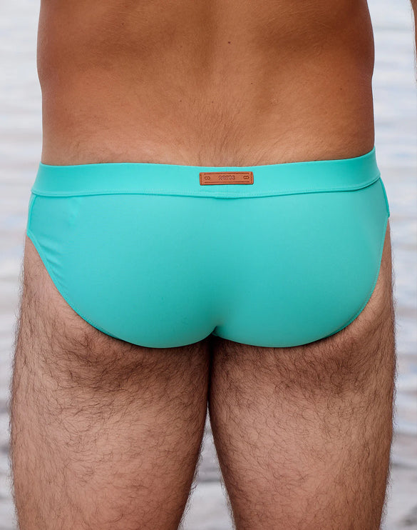 2eros V10 Encore swim brief neon mint