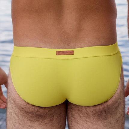 2eros V10 Encore Swim Brief - Neon Yellow