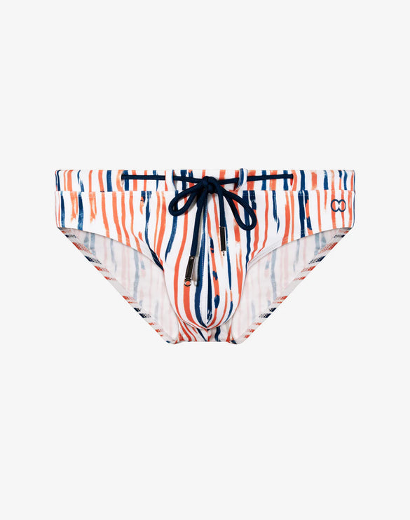 2eros V30 Oceanus Swim Brief - Red Stripe