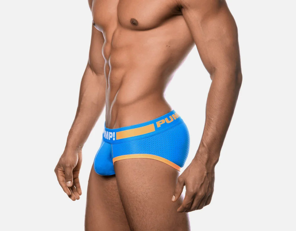 PUMP! Cruise mesh brief blue