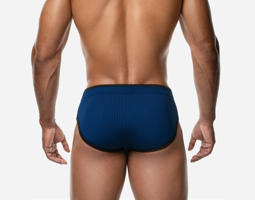 PUMP! Reefline Water swim brief blue egoist chicago egoistunderwear.com