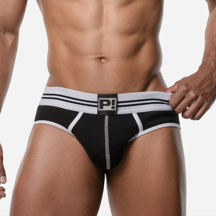 PUMP! Round 2 Black Backless Brief jockstrap sexy jockbrief www.egoistunderwear.com Egoist Chicago