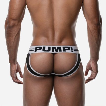 PUMP! Round 2 Black Backless Brief jockstrap sexy jockbrief www.egoistunderwear.com Egoist Chicago