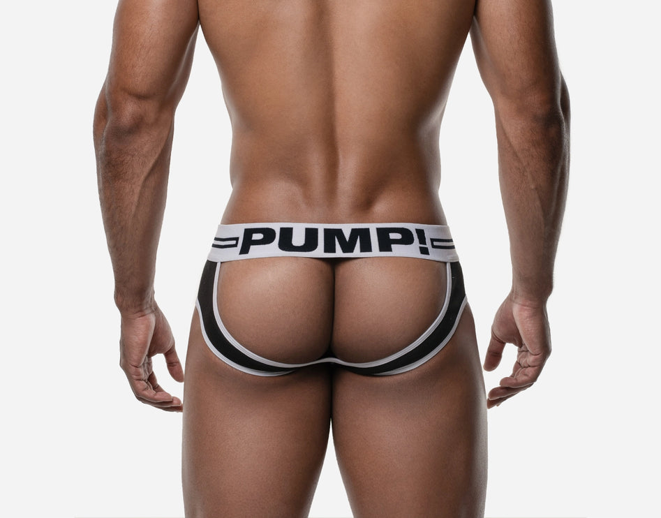 PUMP! Round 2 Black Backless Brief jockstrap sexy jockbrief www.egoistunderwear.com Egoist Chicago