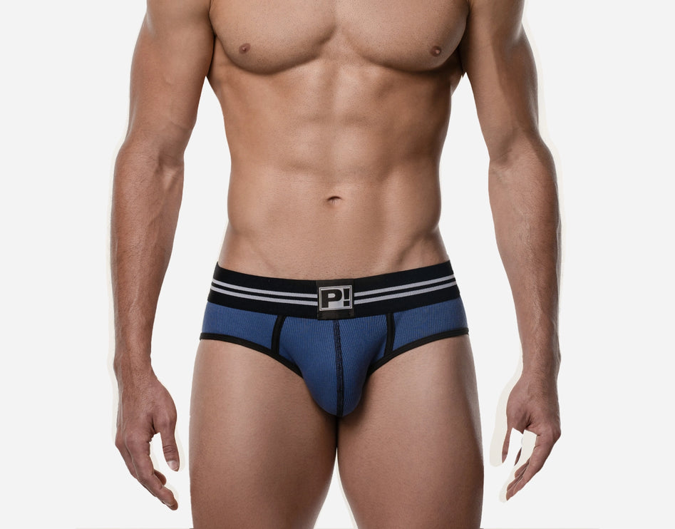 PUMP! Round 2 Blue Backless Brief jockstrap sexy jockbrief www.egoistunderwear.com Egoist Chicago