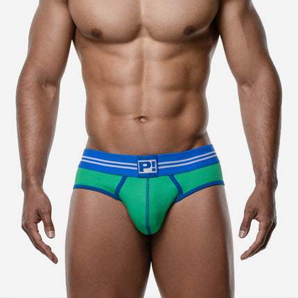 PUMP! Round 2 Green Backless Brief jockstrap sexy jockbrief www.egoistunderwear.com Egoist Chicago