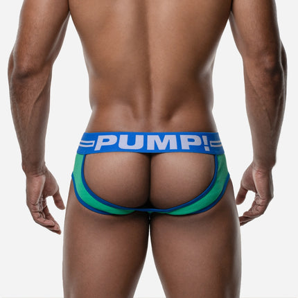 PUMP! Round 2 Green Backless Brief jockstrap sexy jockbrief www.egoistunderwear.com Egoist Chicago