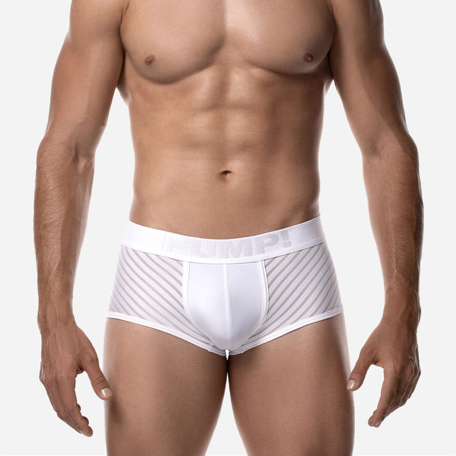PUMP! Whisper mesh boxer white size L