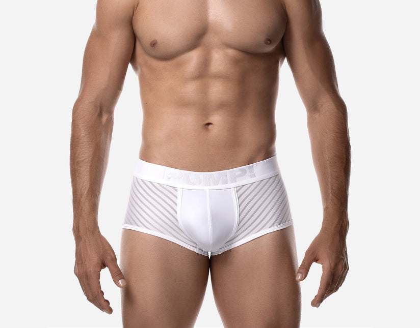 PUMP! Whisper mesh boxer white size L