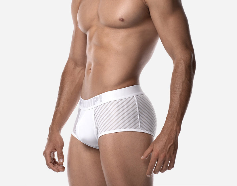 PUMP! Whisper mesh boxer white size L