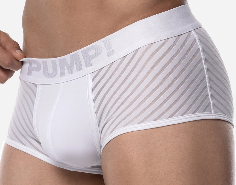 PUMP! Whisper mesh boxer white size L
