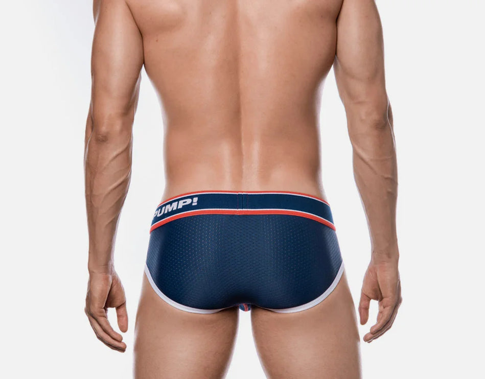 PUMP! Big League mesh brief navy