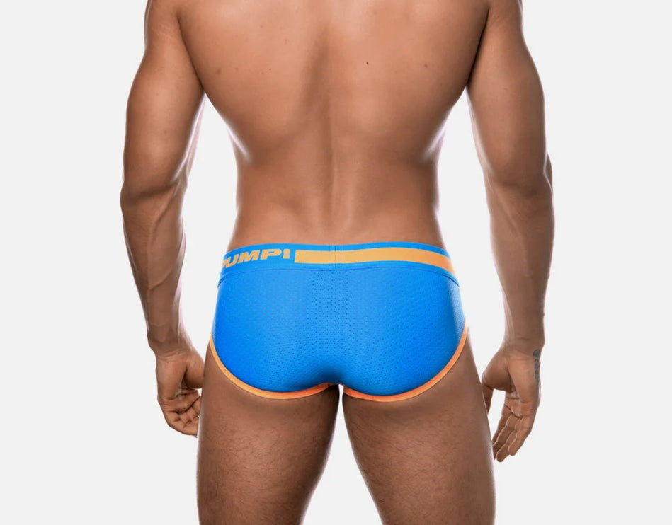 PUMP! Cruise mesh brief blue