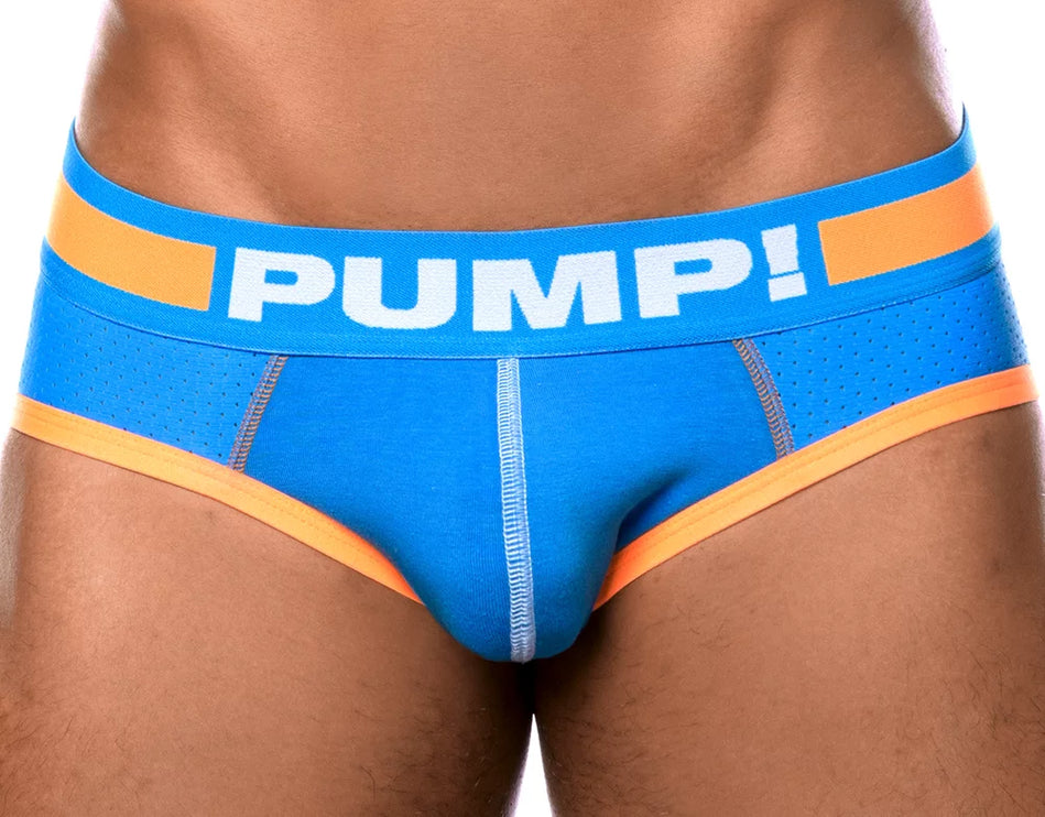 PUMP! Cruise mesh brief blue