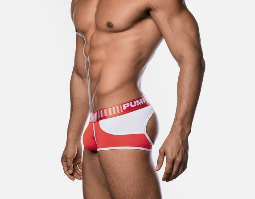 PUMP! Access mesh jockboxer red
