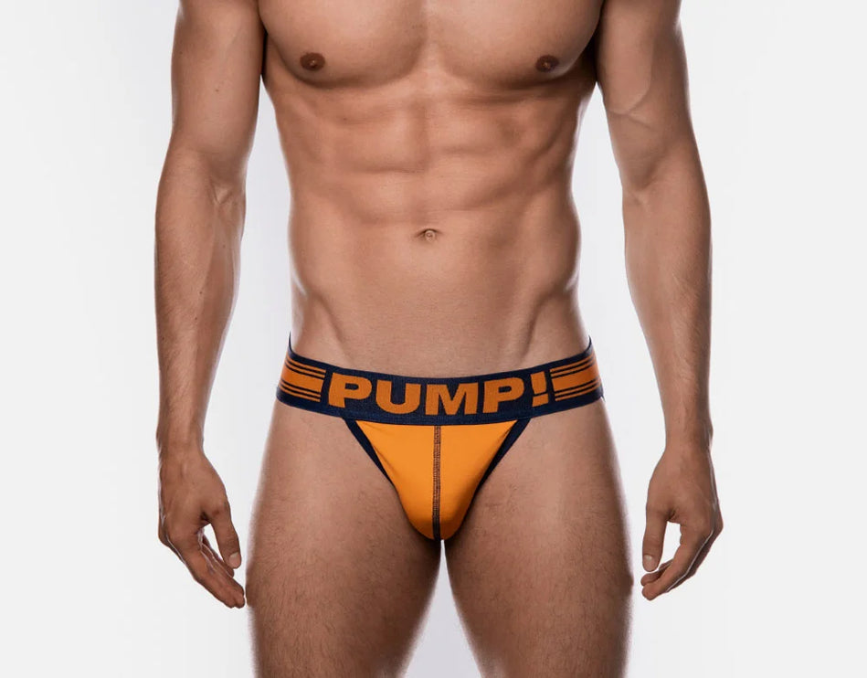 PUMP! Varsity jockstrap mesh orange