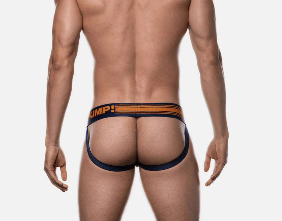 PUMP! Varsity jockstrap mesh orange