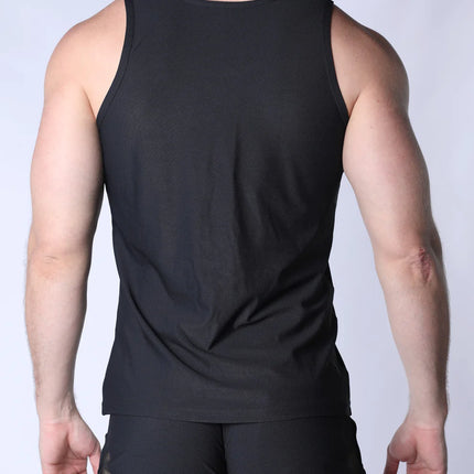 Timoteo Pride Mesh Tank - Black