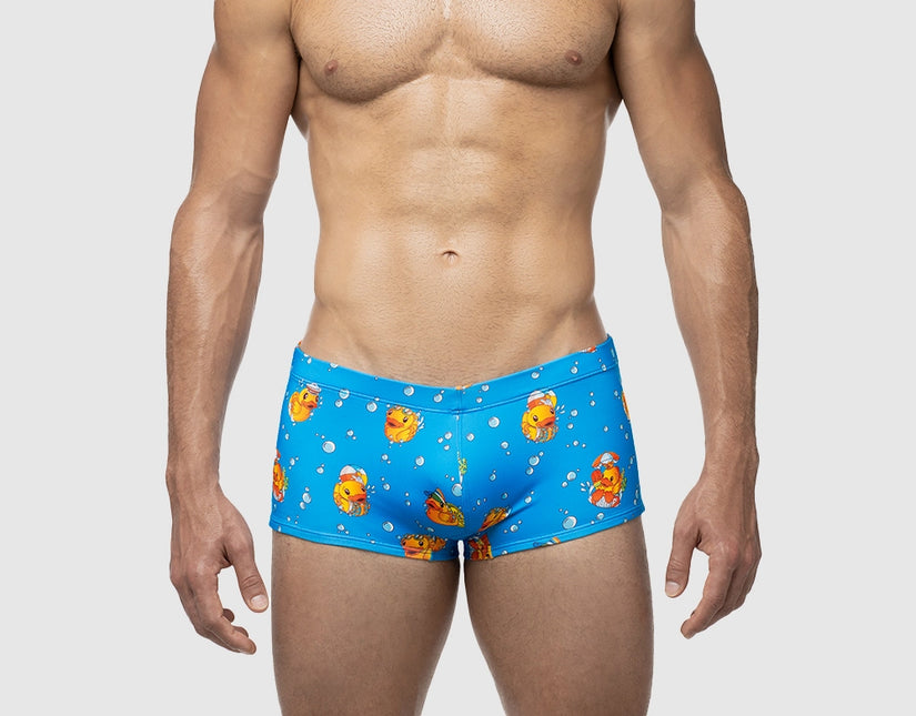 PUMP! Water Cheeky swim boxer ducky blue