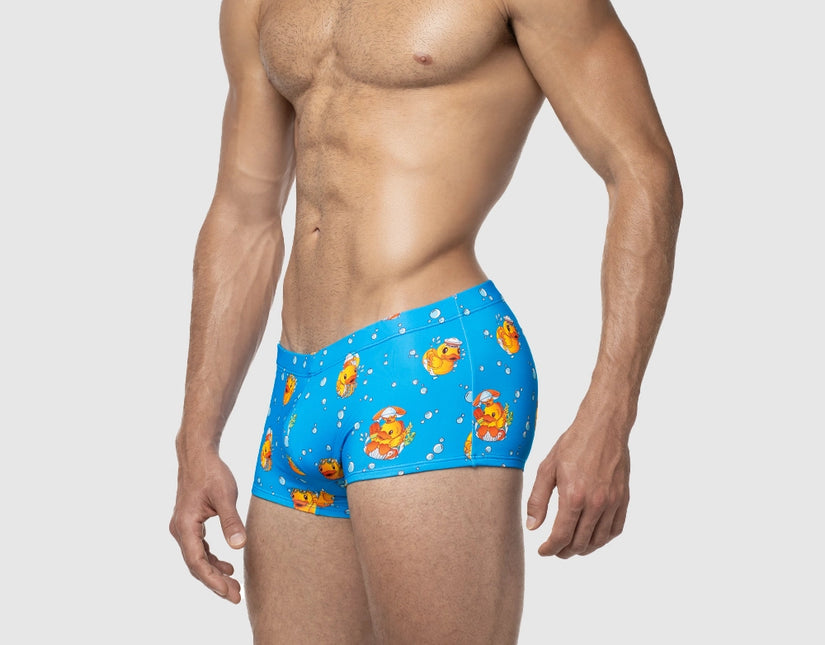 PUMP! Water Cheeky swim boxer ducky blue