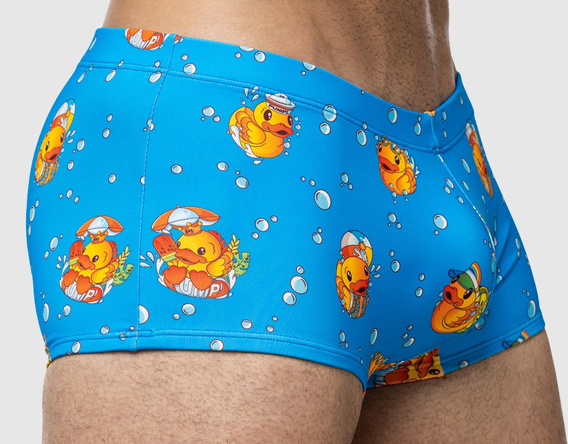 PUMP! Water Cheeky swim boxer ducky blue