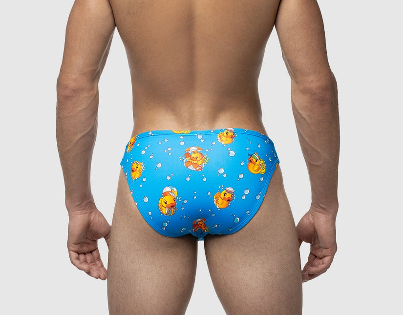 PUMP! Water Cheeky swim brief ducky blue