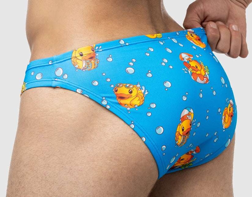 PUMP! Water Cheeky swim brief ducky blue