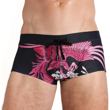 Skull & Bones Phoenix swim trunk black