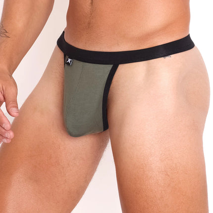 Skull & Bones Just The Bones Cloud G-string modal army green