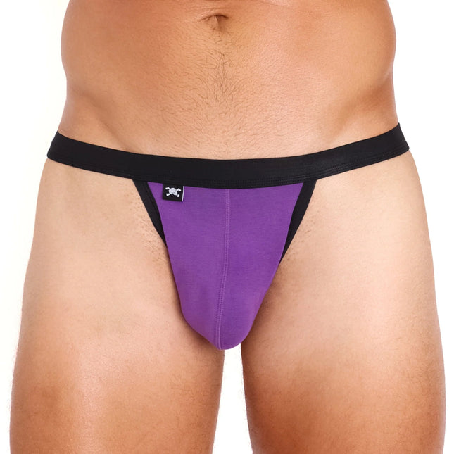 Skull & Bones Just The Bones Cloud thong modal purple size XL