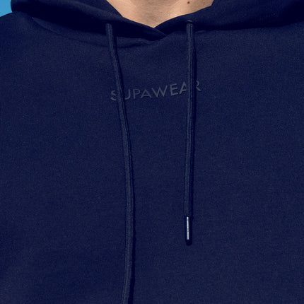 Supawear Cropped Hoodie black