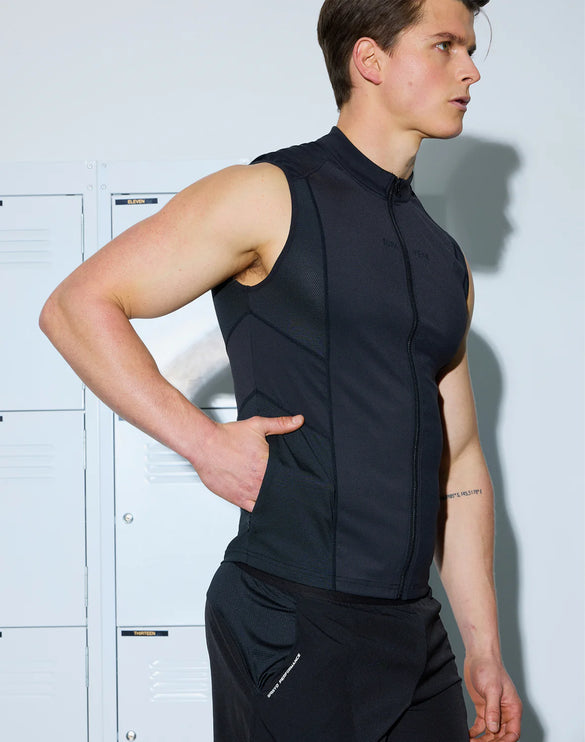 Supawear Gym2Street vest jacket black