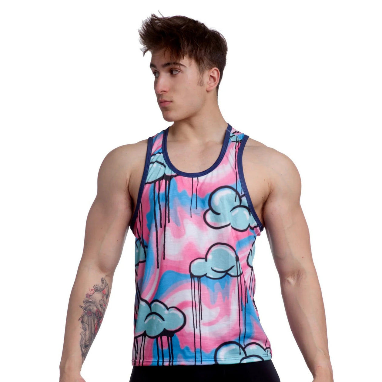 Skull & Bones Pride Cloud Drip tank – Egoist Underwear