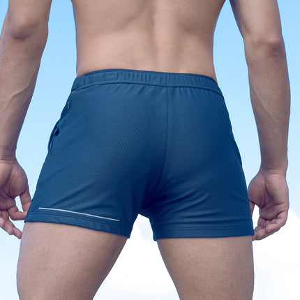 Supawear 3.5" inseam SPR Mesh short mens sexy slim fit blue Egoist Chicago www.egoistunderwear.com