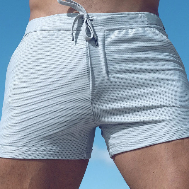 Supawear 3.5" inseam SPR Mesh short mens sexy slim fit white Egoist Chicago www.egoistunderwear.com