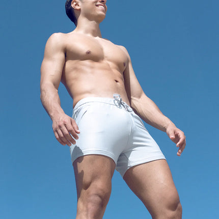 Supawear 3.5" inseam SPR Mesh short mens sexy slim fit white Egoist Chicago www.egoistunderwear.com