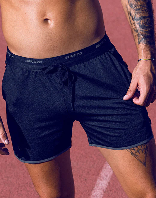 Supawear 4" inseam SPR Racer short mens sexy slim fit black Egoist Chicago www.egoistunderwear.com