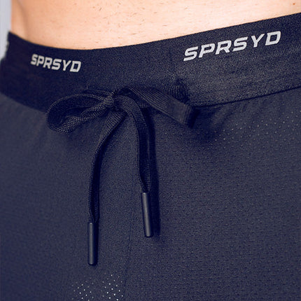 Supawear 4" inseam SPR Racer short mens sexy slim fit black Egoist Chicago www.egoistunderwear.com