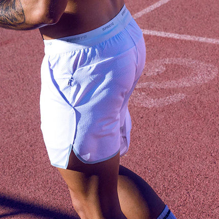 Supawear 4" inseam SPR Racer short mens sexy slim fit white Egoist Chicago www.egoistunderwear.com