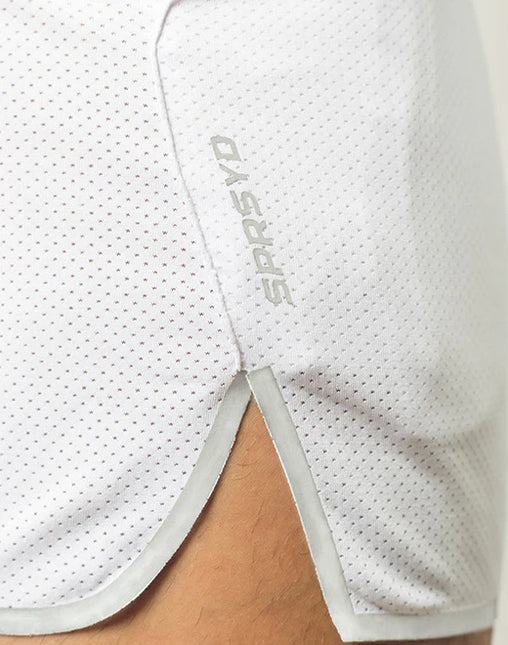 Supawear 4" inseam SPR Racer short mens sexy slim fit white Egoist Chicago www.egoistunderwear.com