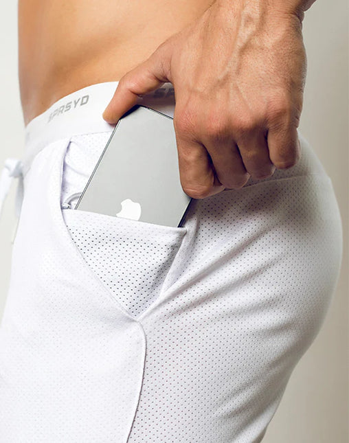 Supawear 4" inseam SPR Racer short mens sexy slim fit white Egoist Chicago www.egoistunderwear.com