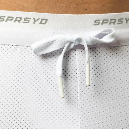 Supawear 4" inseam SPR Racer short mens sexy slim fit white Egoist Chicago www.egoistunderwear.com