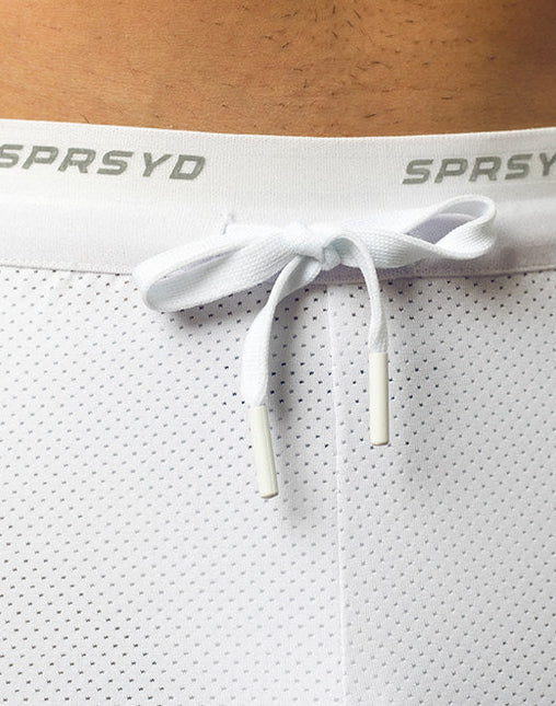 Supawear 4" inseam SPR Racer short mens sexy slim fit white Egoist Chicago www.egoistunderwear.com