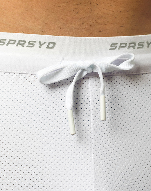 Supawear 4" inseam SPR Racer short mens sexy slim fit white Egoist Chicago www.egoistunderwear.com