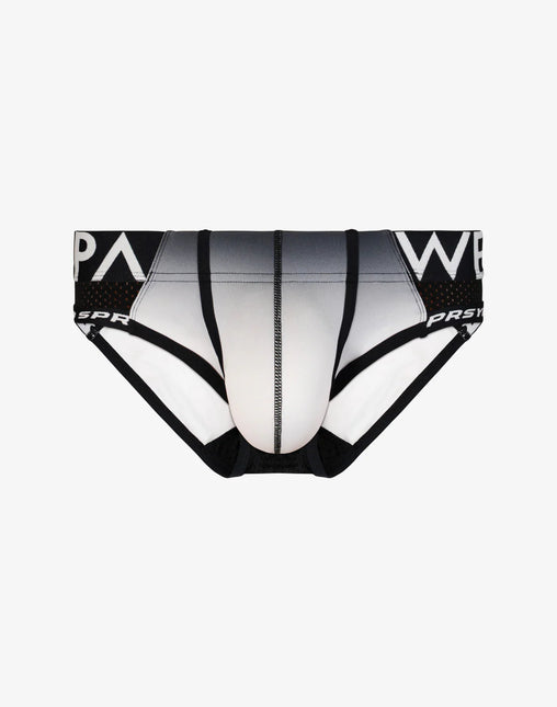 Supawear SPR Max Gradient sexy low rise brief black/white Egoist Chicago www.egoistunderwear.com