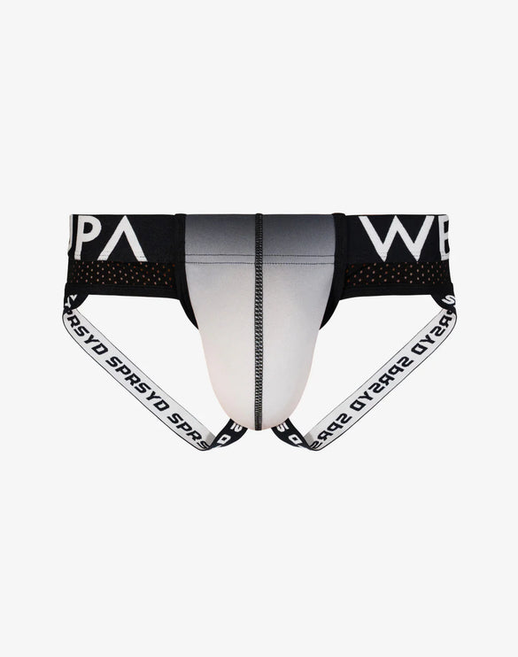 Supawear SPR Max Gradient sexy low rise jockstrap black/white Egoist Chicago www.egoistunderwear.com