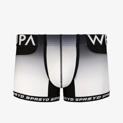 Supawear SPR Max Gradient sexy low rise trunk boxer brief black/white Egoist Chicago www.egoistunderwear.com