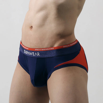 Supawear Verve mens sexy low rise brief blue ribbon Egoist Chicago www.egoistunderwear.com